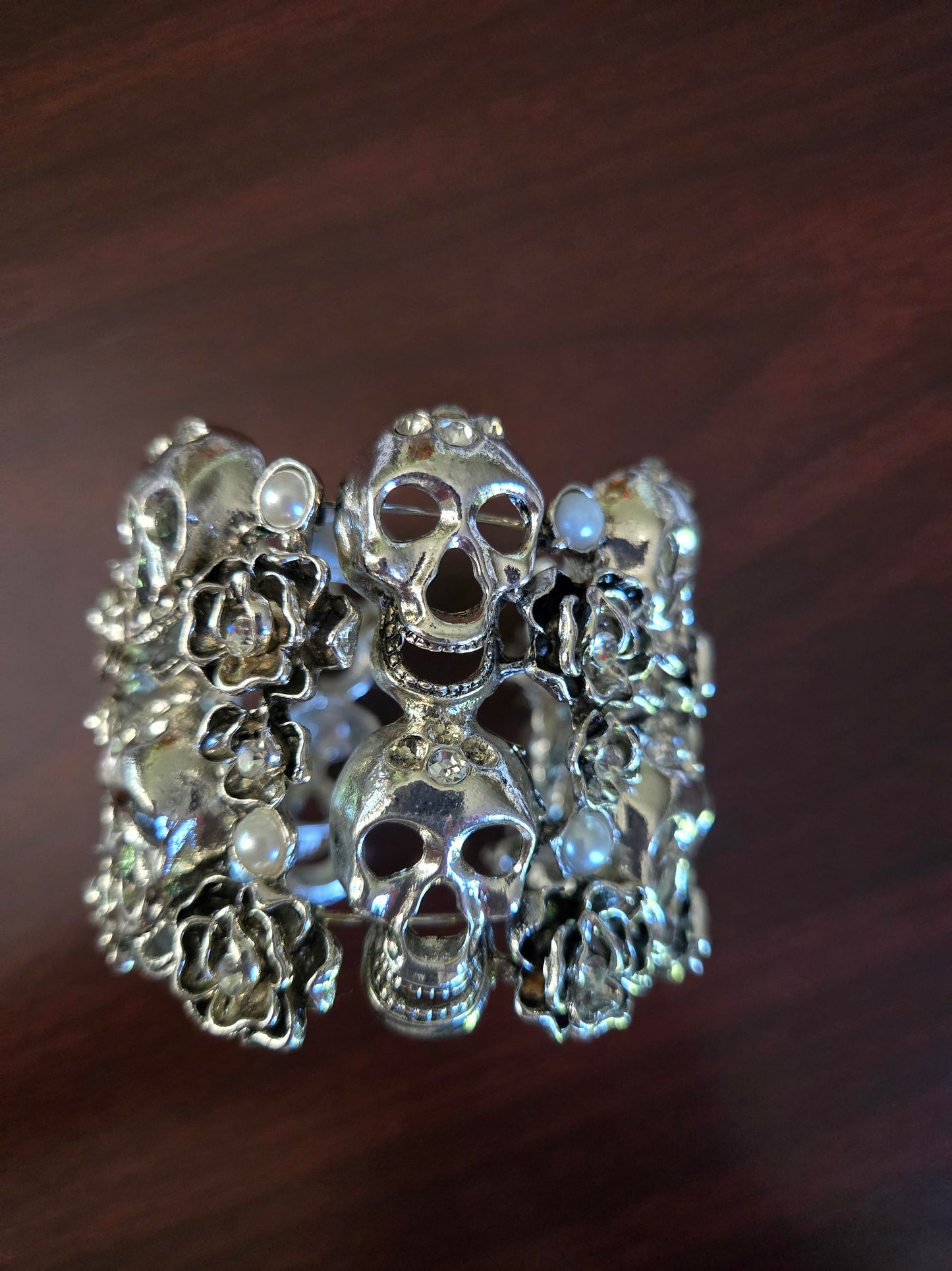 Skully Large Cuff Bracelet