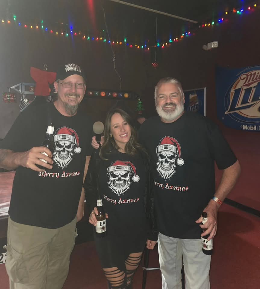 95 WIIL Rock Merry Axe Mass T-shirt