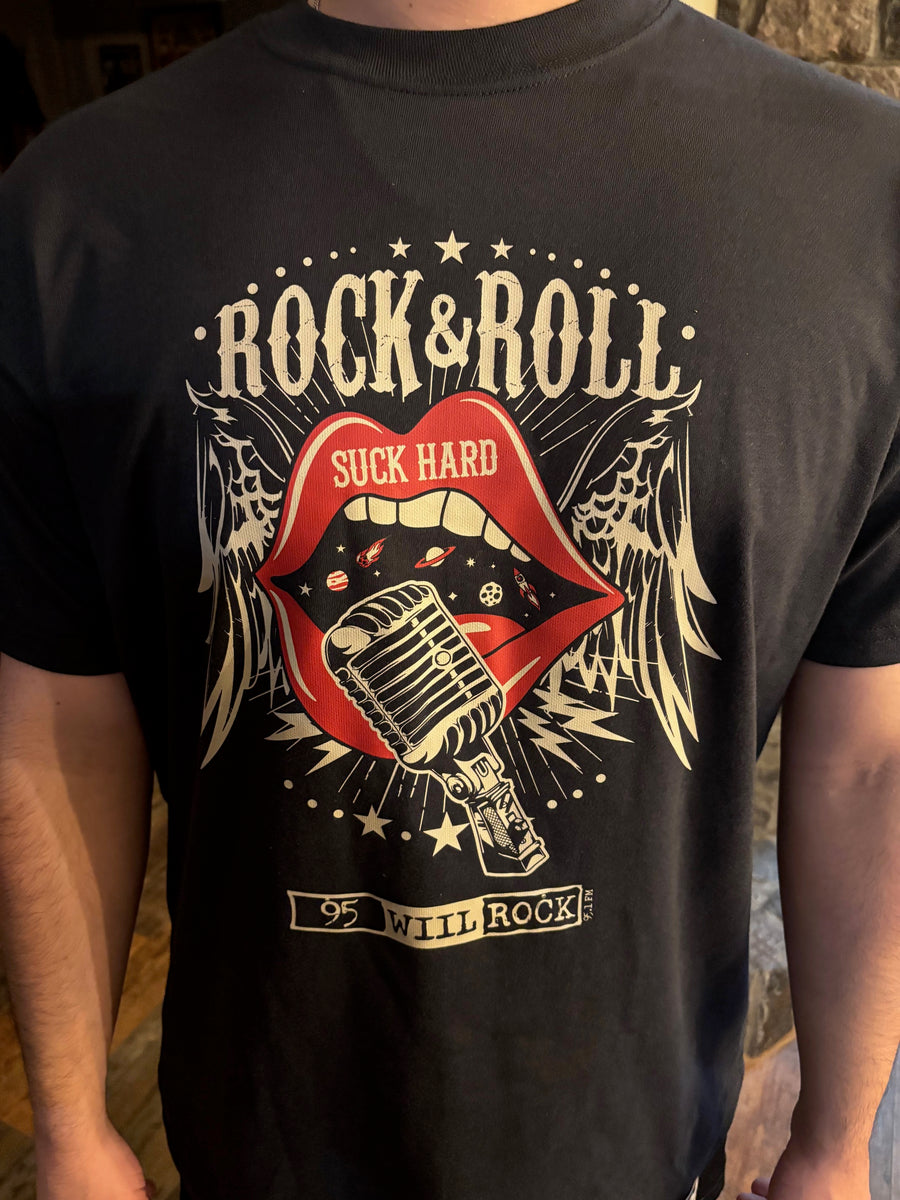 95 WIIL ROCK NEW SUCK HARD T-SHIRTS