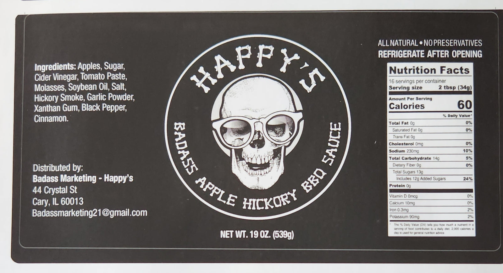 Apple Hickory BBQ Sauce