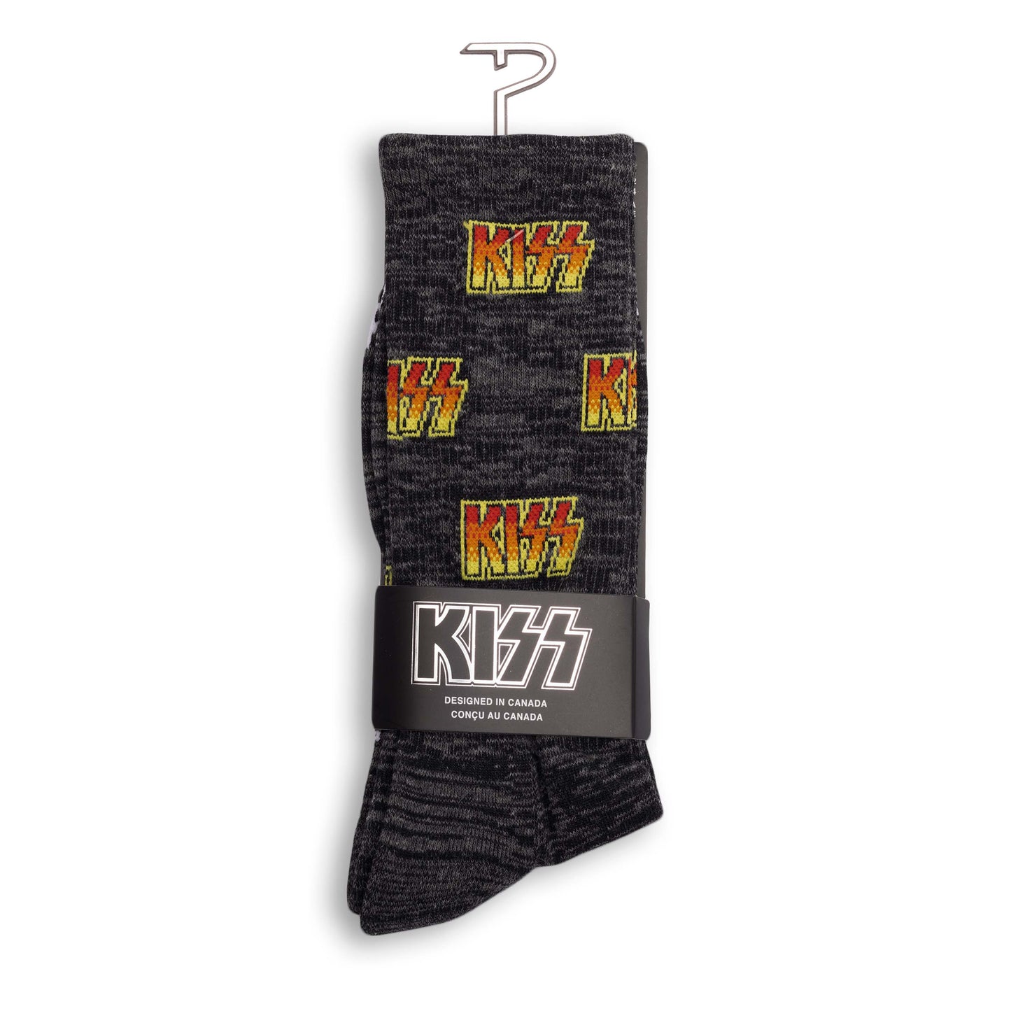 KISS® crew socks - Logo 1 pair Wear the ultimate functional and fun footwear with these official KISS® socks.