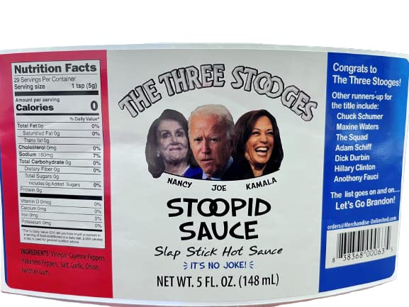 Three Stooges Hot Sauce