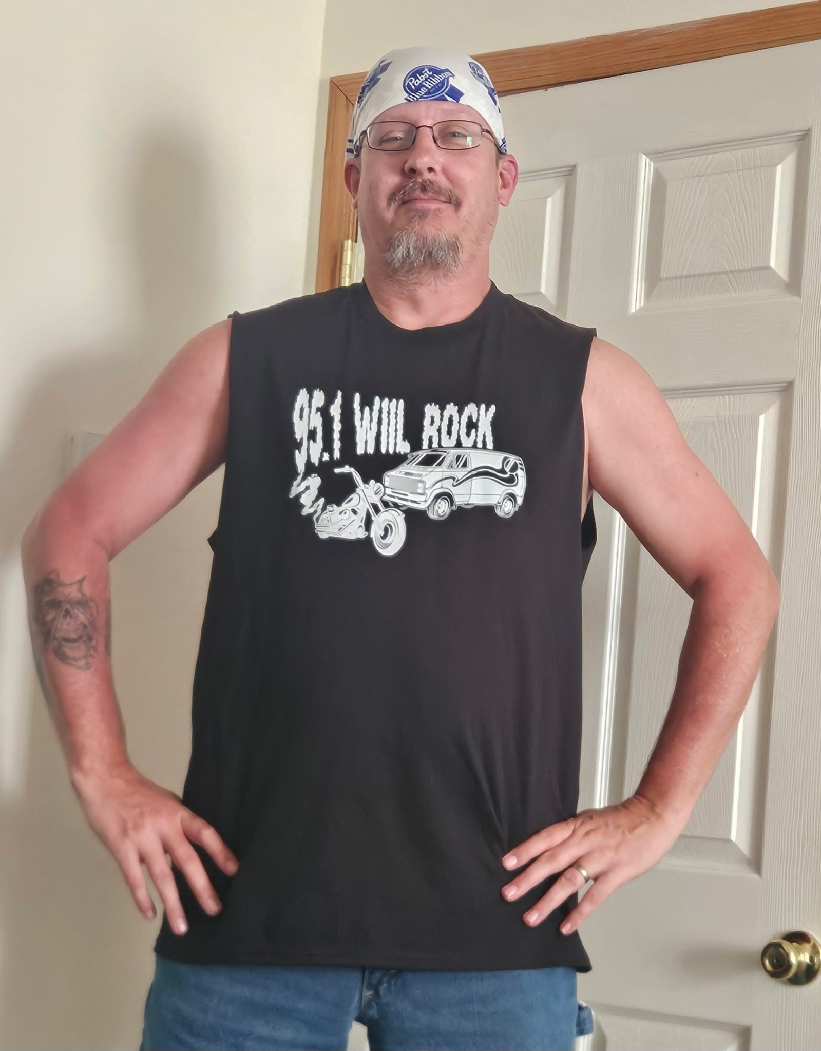 95 WIIL Rock Get Your Tickets Sleeveless T-Shirt