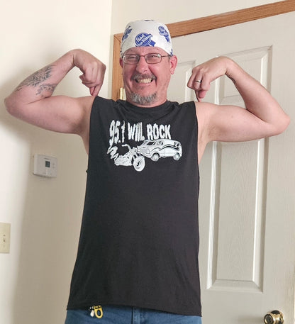 95 WIIL Rock Get You Tickets Sleeveless T-Shirt