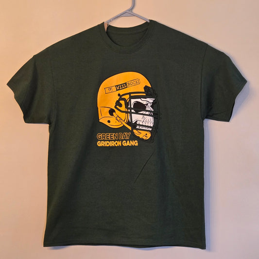 95 WIIL Rock T-shirts Green Bay Gridiron Gang