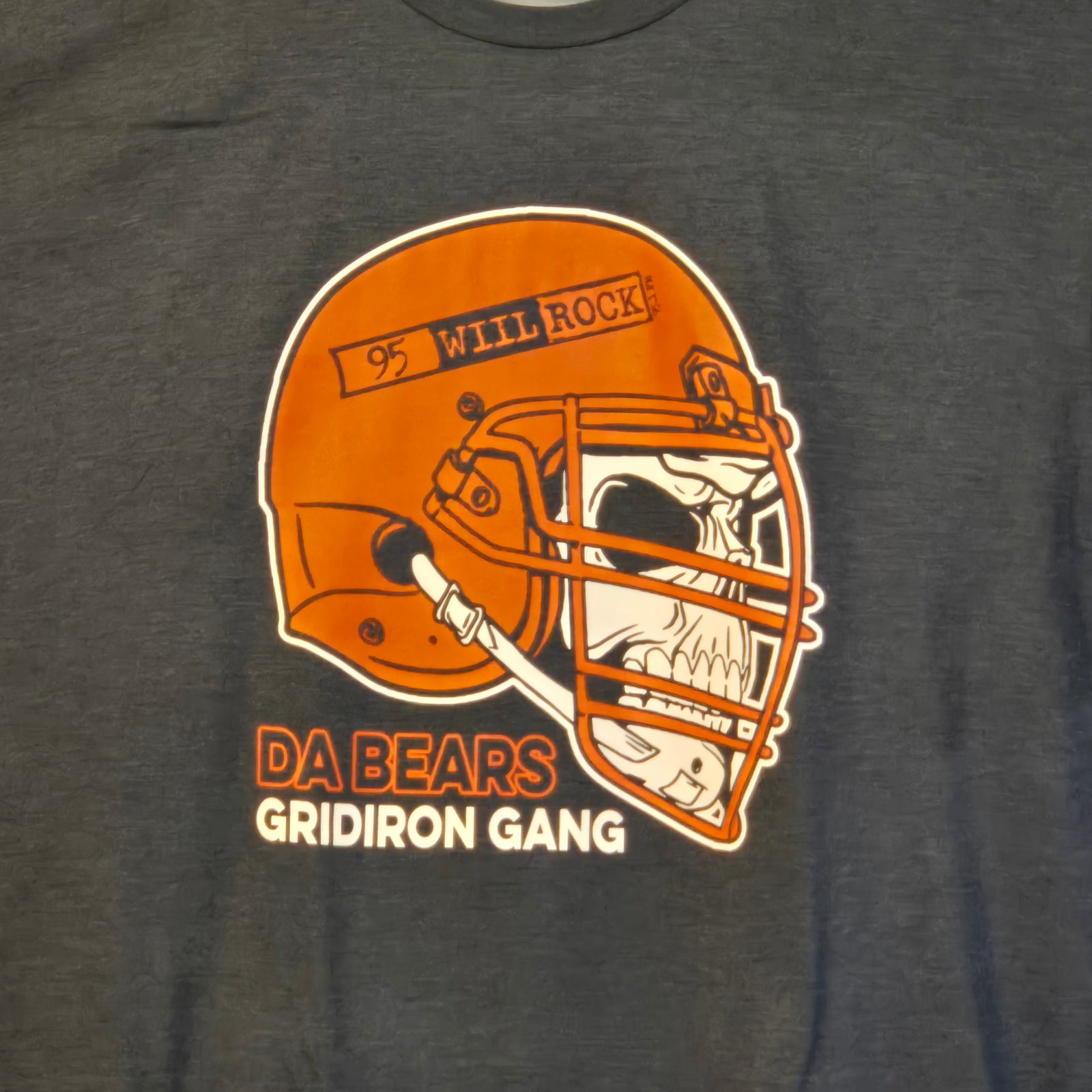 95 WIIL Rock T-shirts Chicago Gridiron Gang