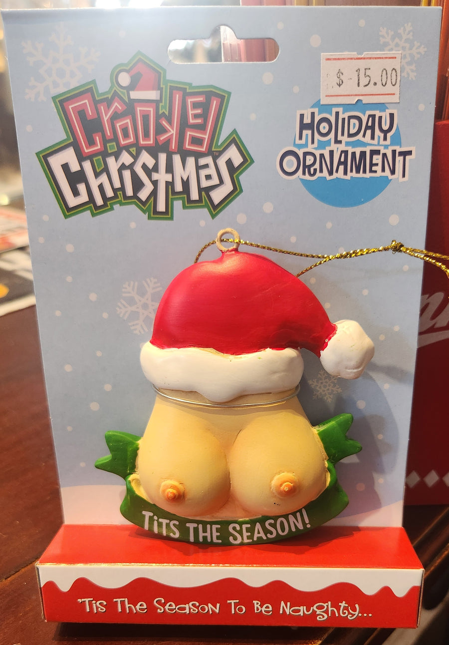 TITS THE SEASON HOLIDAY ORNAMENT
