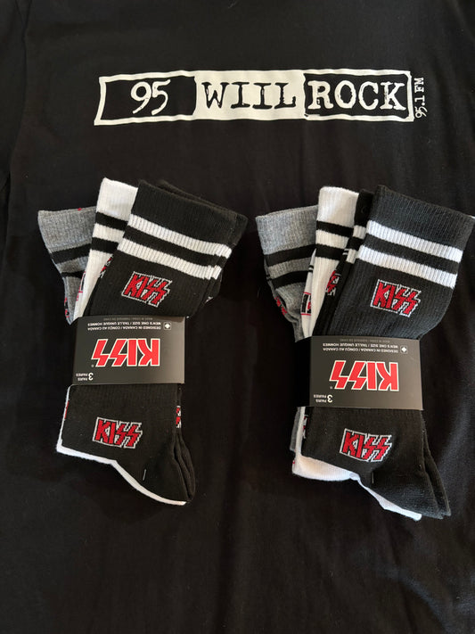 KISS® Socks - 3 pack