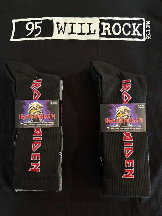 Iron Maiden Socks - 3 pack