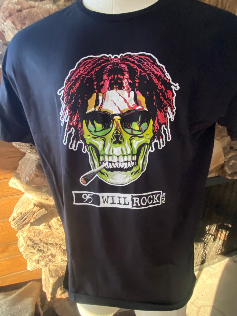 95 WIIL Rock Rasta Skull