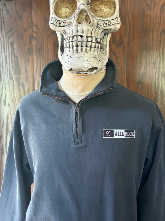 95 WIIL Rock 1/4 Zip Fleece with Patch