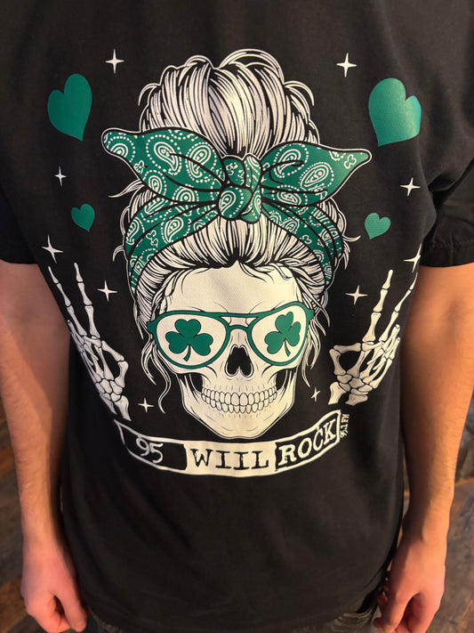 95 WIIL ROCK LUCKY ROSIE GIRL T-SHIRTS