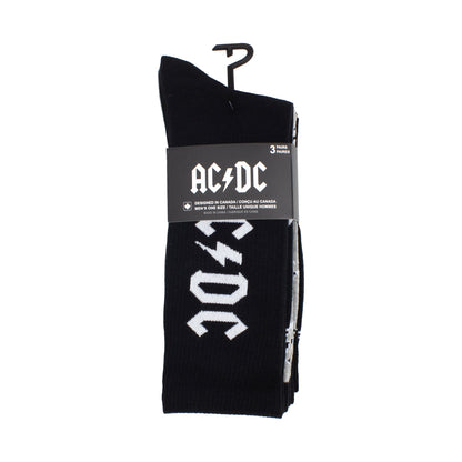 AC/DC High Voltage socks - 3 pack