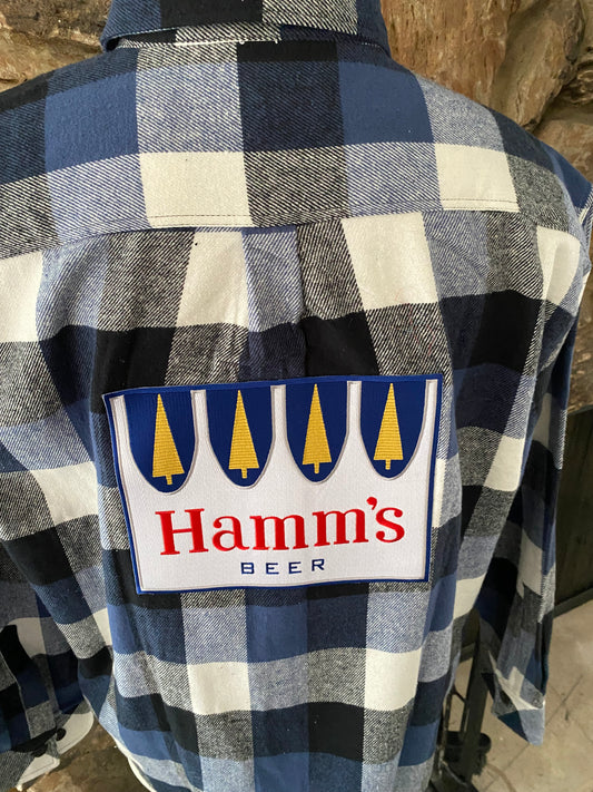 Hamm's beer flannel