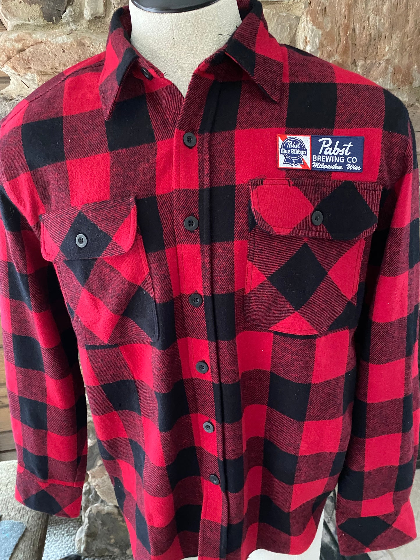 Pabst Blue Ribbon Flannel