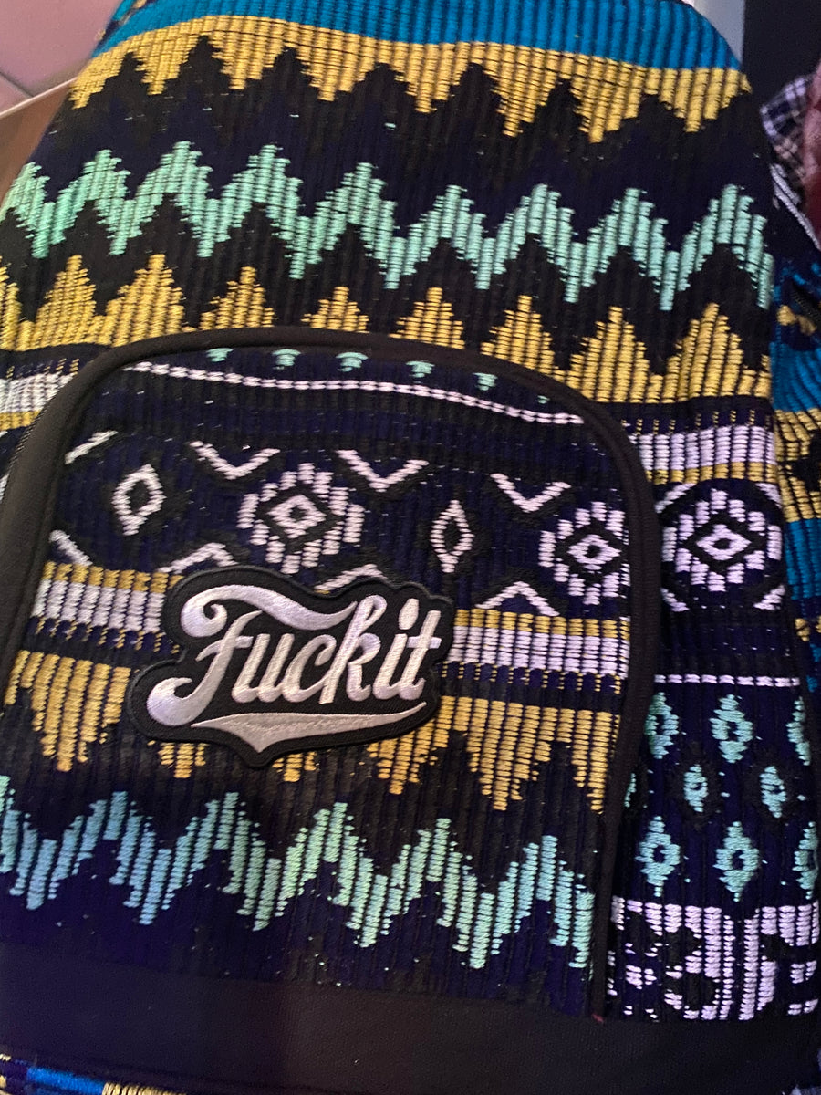 Fuck It Blue Backpack