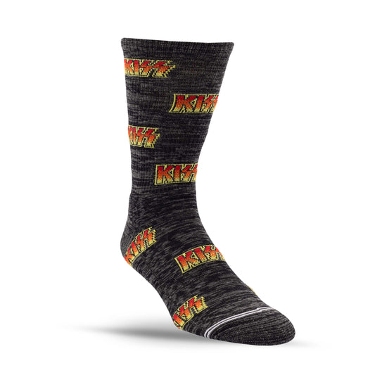 KISS® crew socks - Logo 1 pair  Wear the ultimate functional and fun footwear with these official KISS® socks.