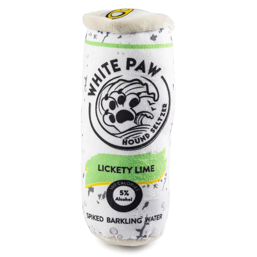 White Paw - Lickety Lime Hound Seltzer Dog Toy