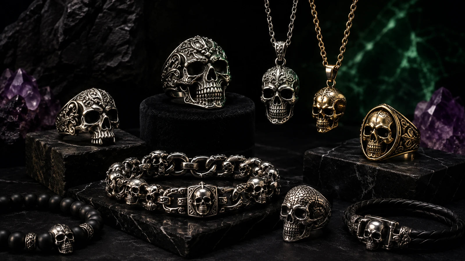 A Brief and Unnecessarily Serious History of Skull Jewelry